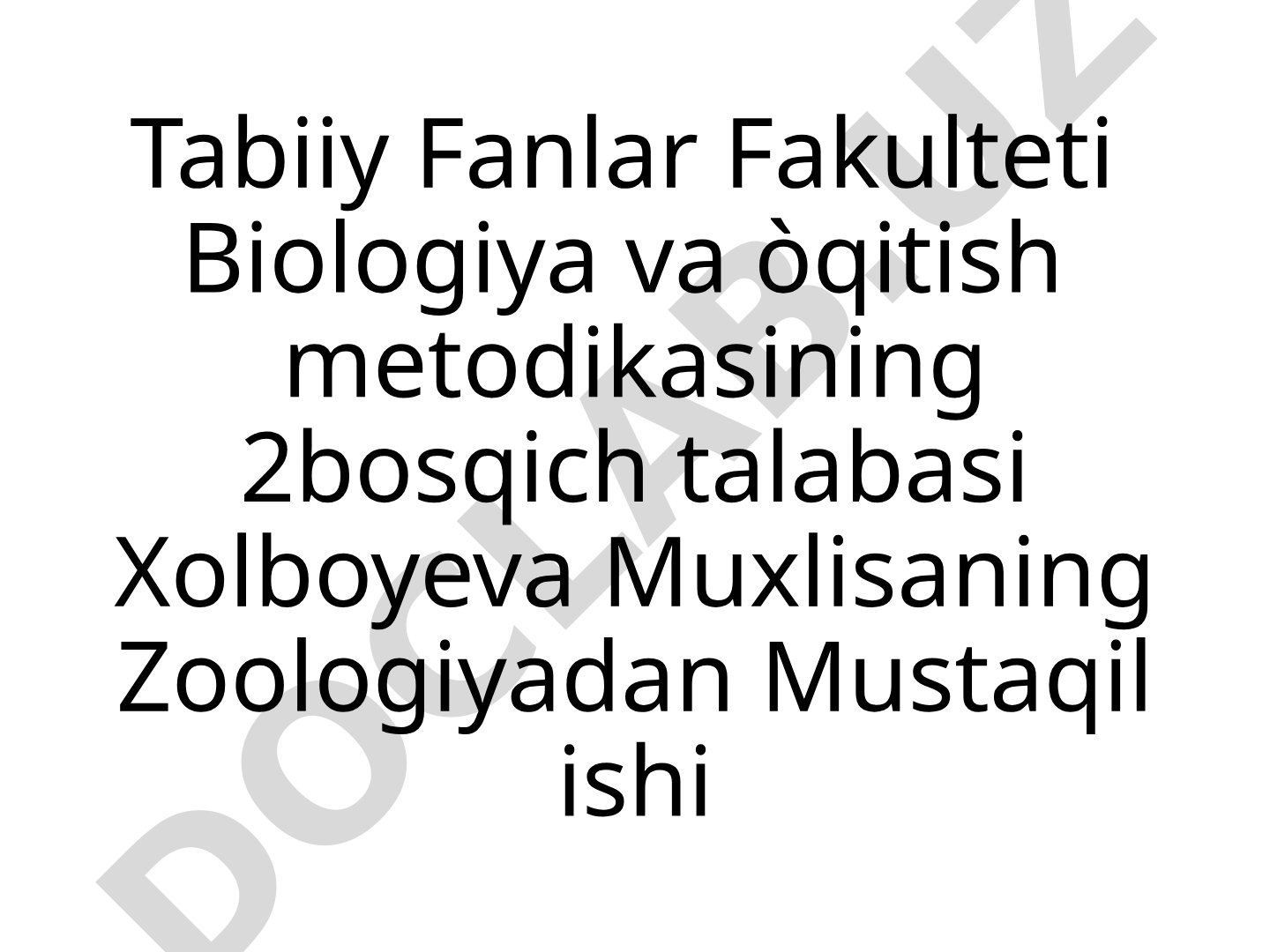 Lochin qushining biologik xususiyatlari