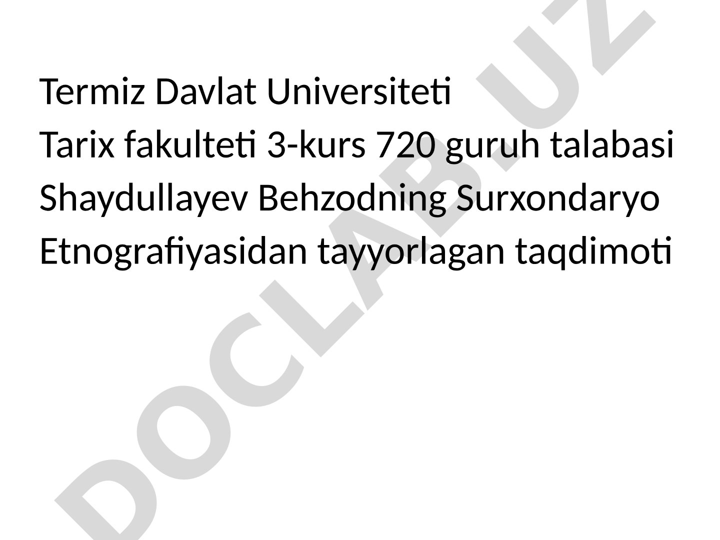 Voha aholisining an`anaviy xalq tabobati