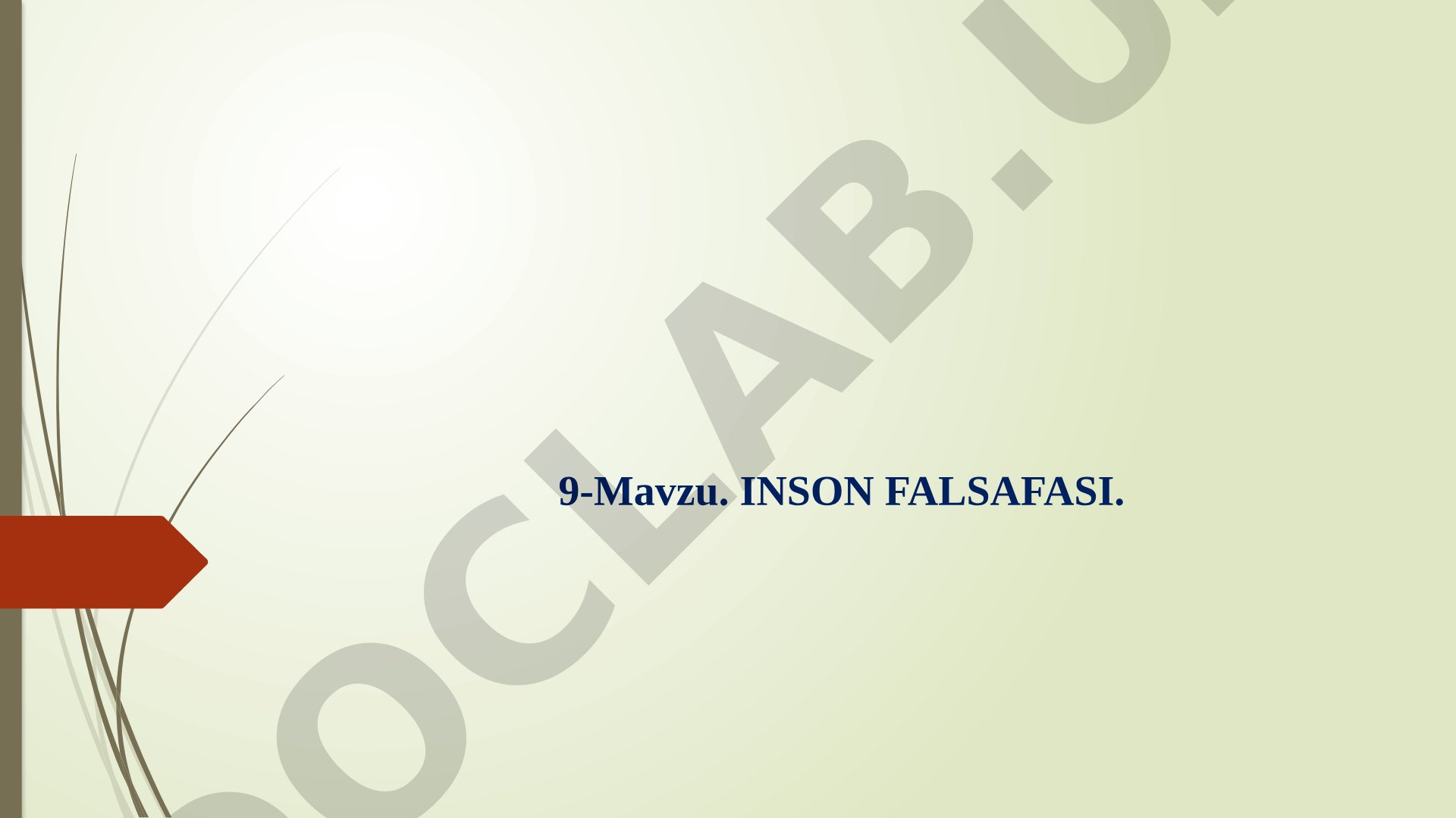 Inson falsafasi