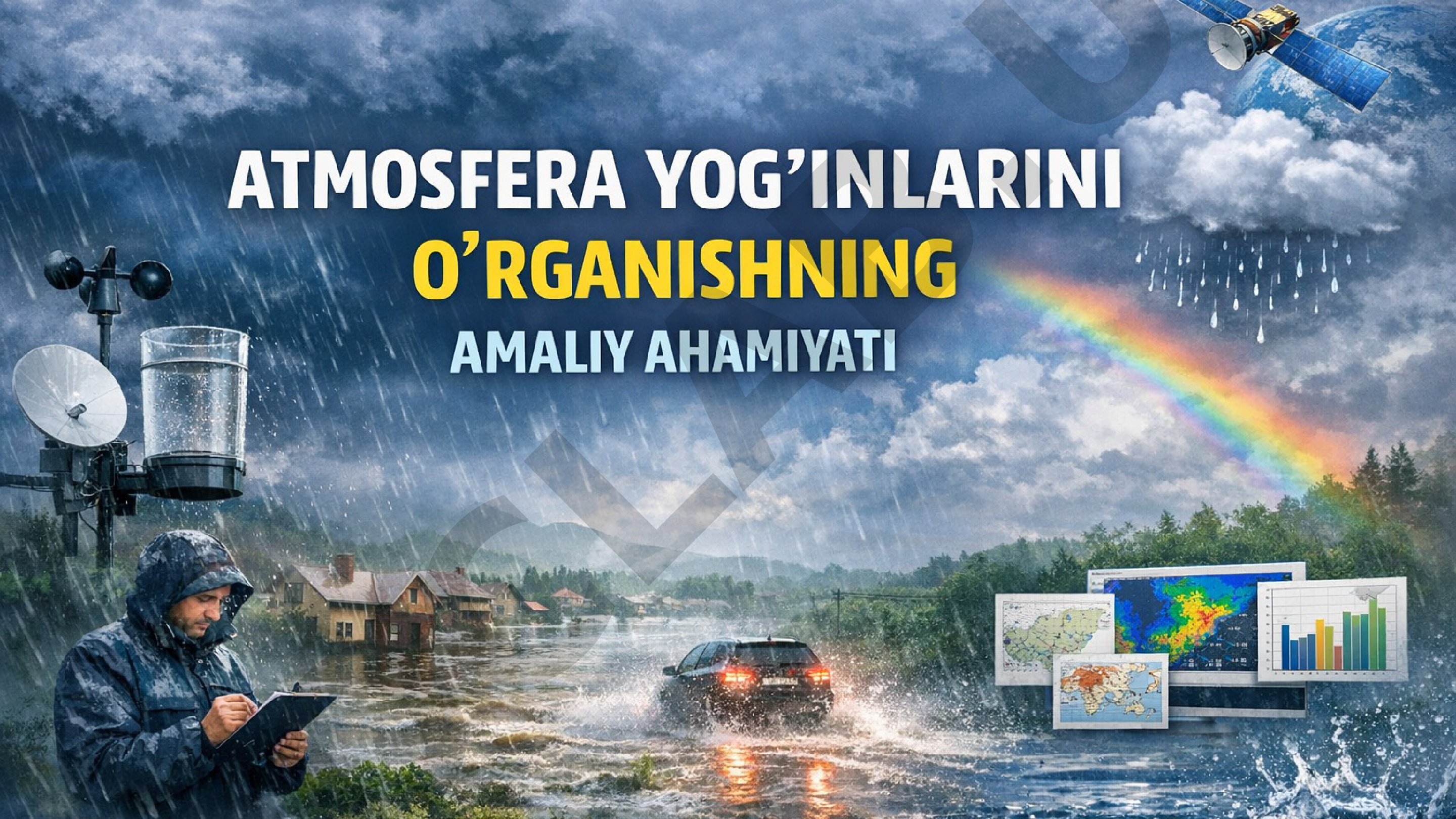 Atmosfera va yog‘inlarning yer yuzasida taqsimlanishi