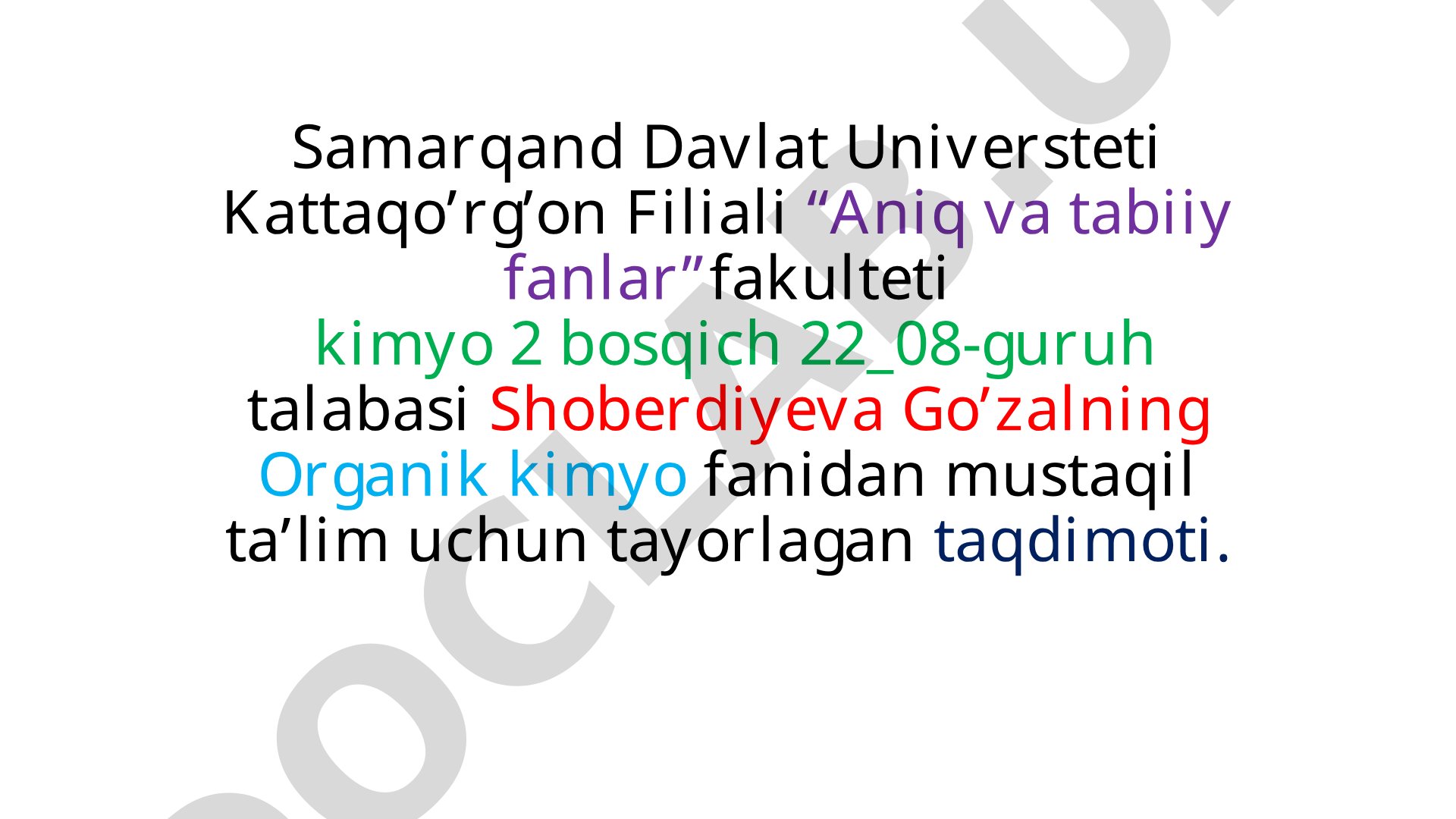Xromatografiya usullari
