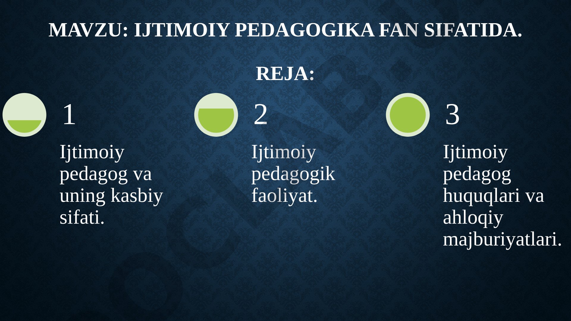 Ijtimoiy pedagogika fan sifatida