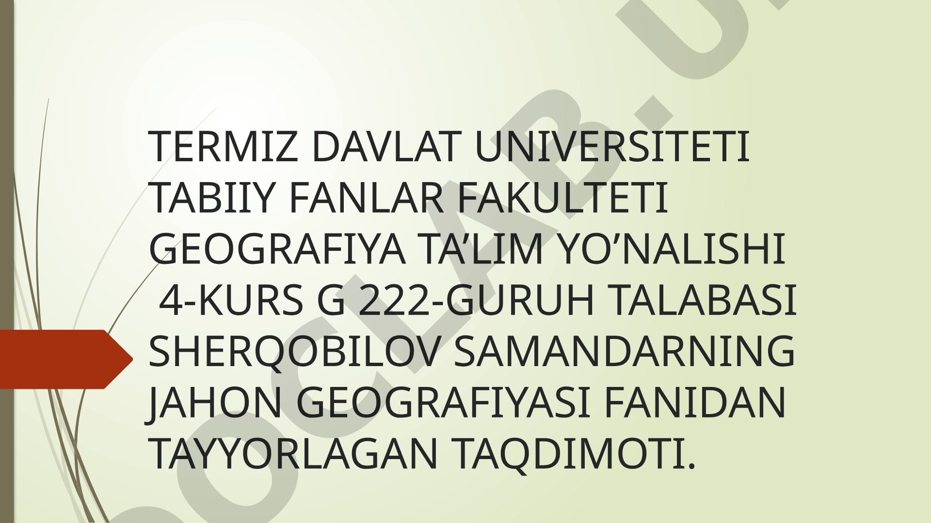 O‘rta Osiyodagi ekologik muammolar, O‘rta Osiyo davlatlari aholisi va demografik vaziyati, O‘rta Osiyoning qadimiy shaharlari