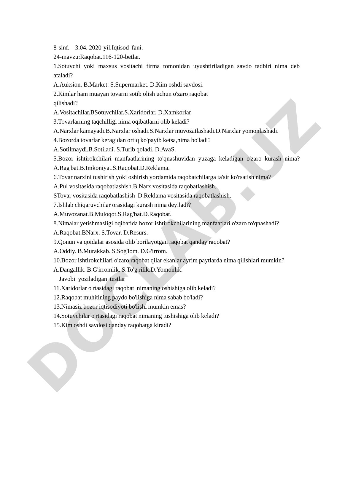 Raqobat