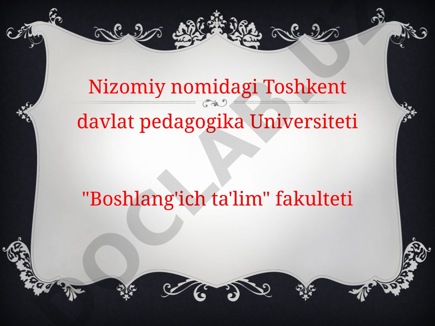 Alohida olingan so'zlar: modal, taqlid, undov so'zlar