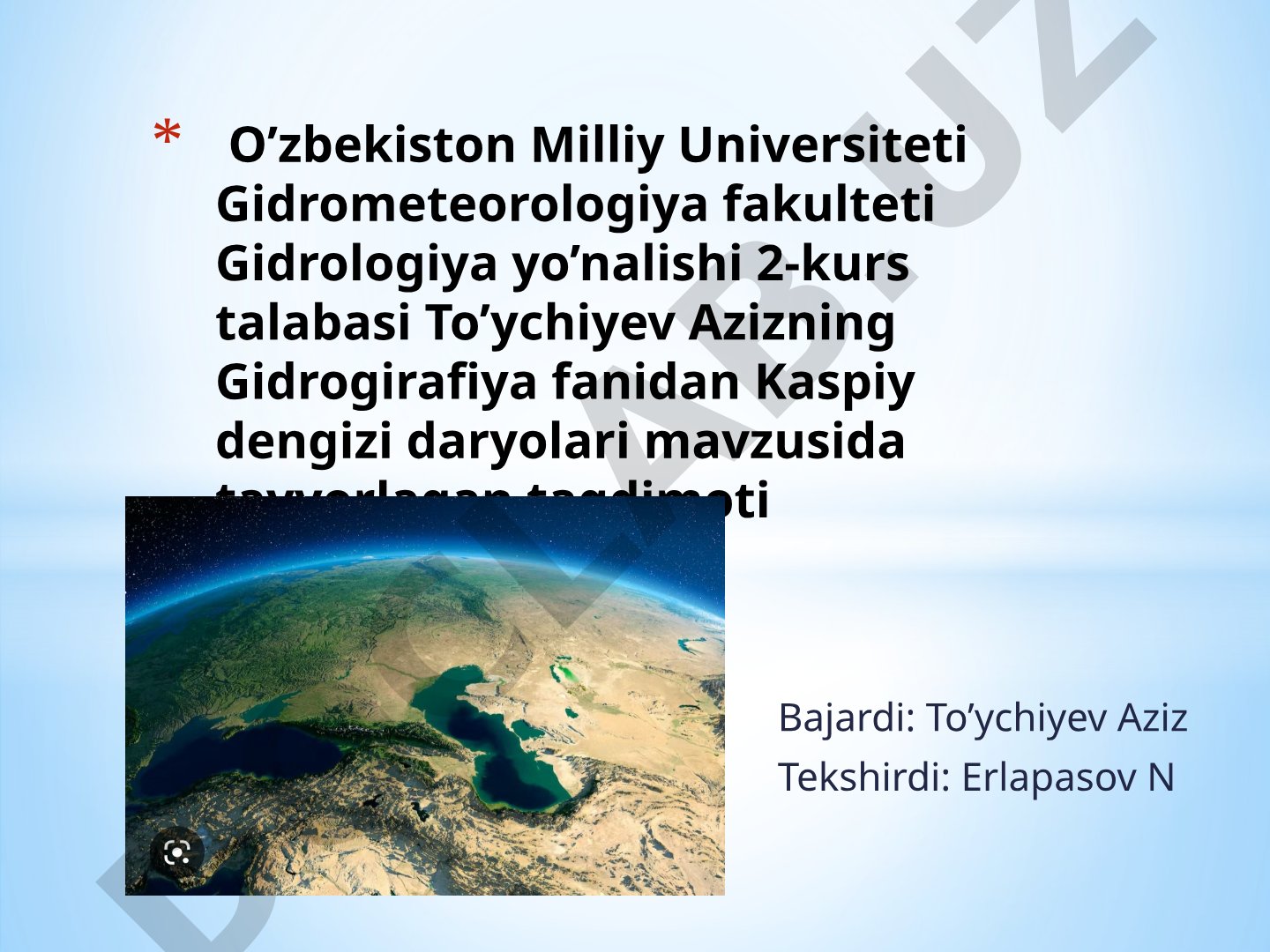 Kaspiy dengizi daryolari