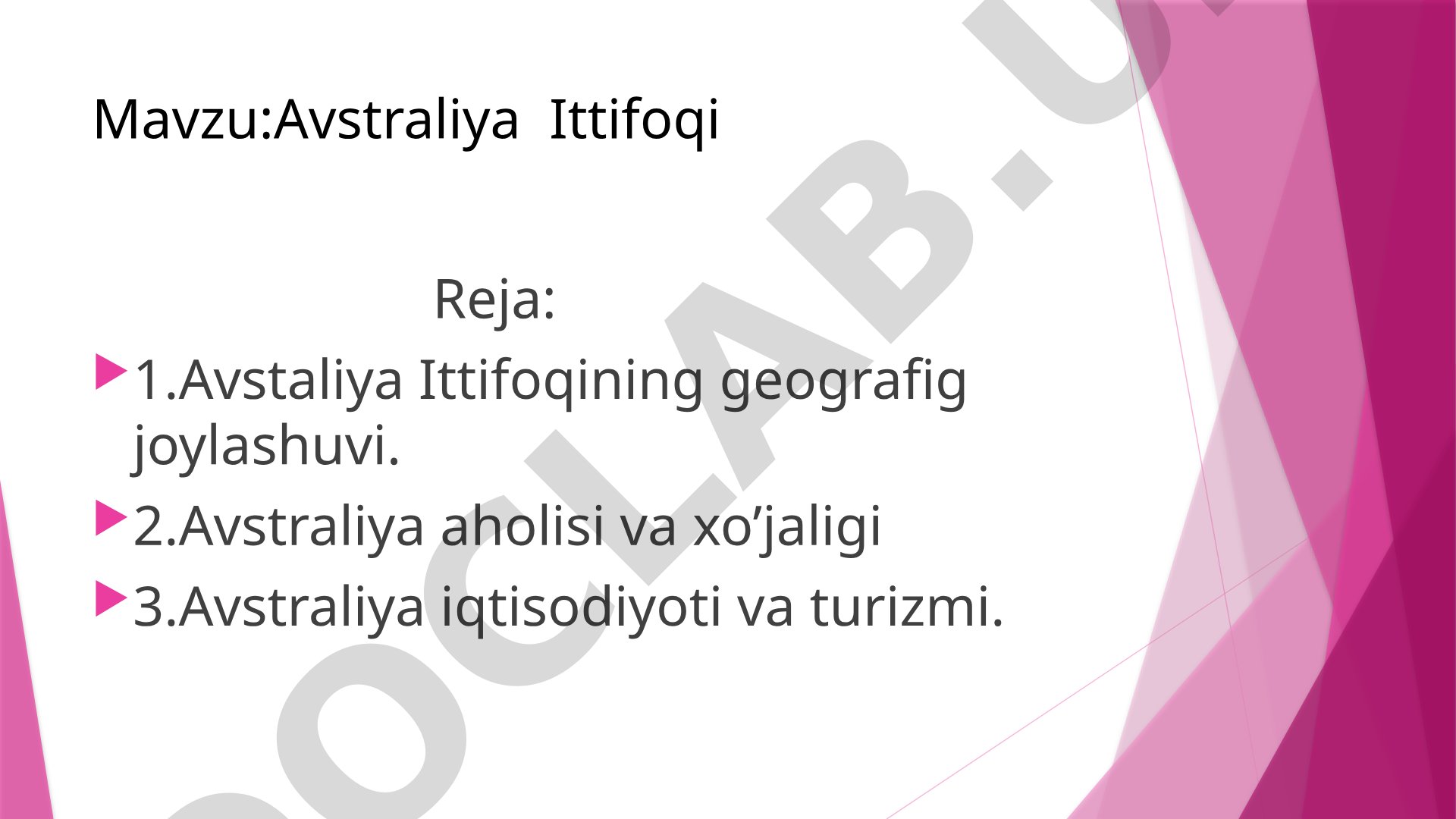 Avstraliya Ittifoqi