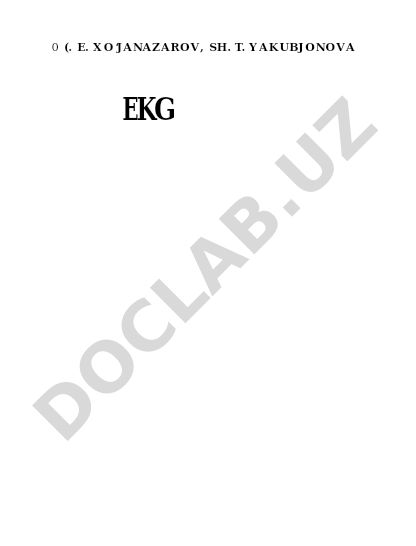 Ekologiya va tabiatni muhofaza qilish