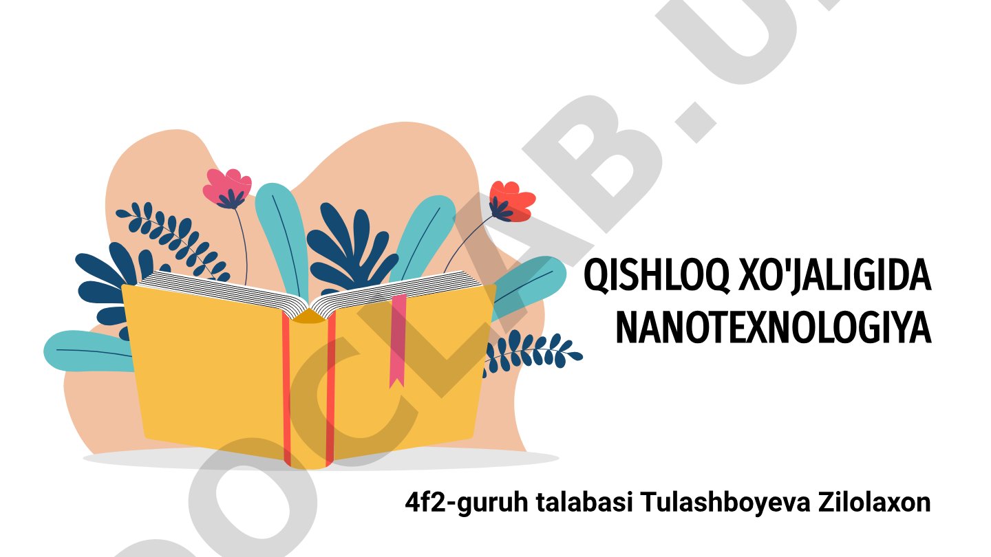 Nanotexnologiya qishloq xo'jaligida: nano-o'g'itlar va ekologik xavfsizlik
