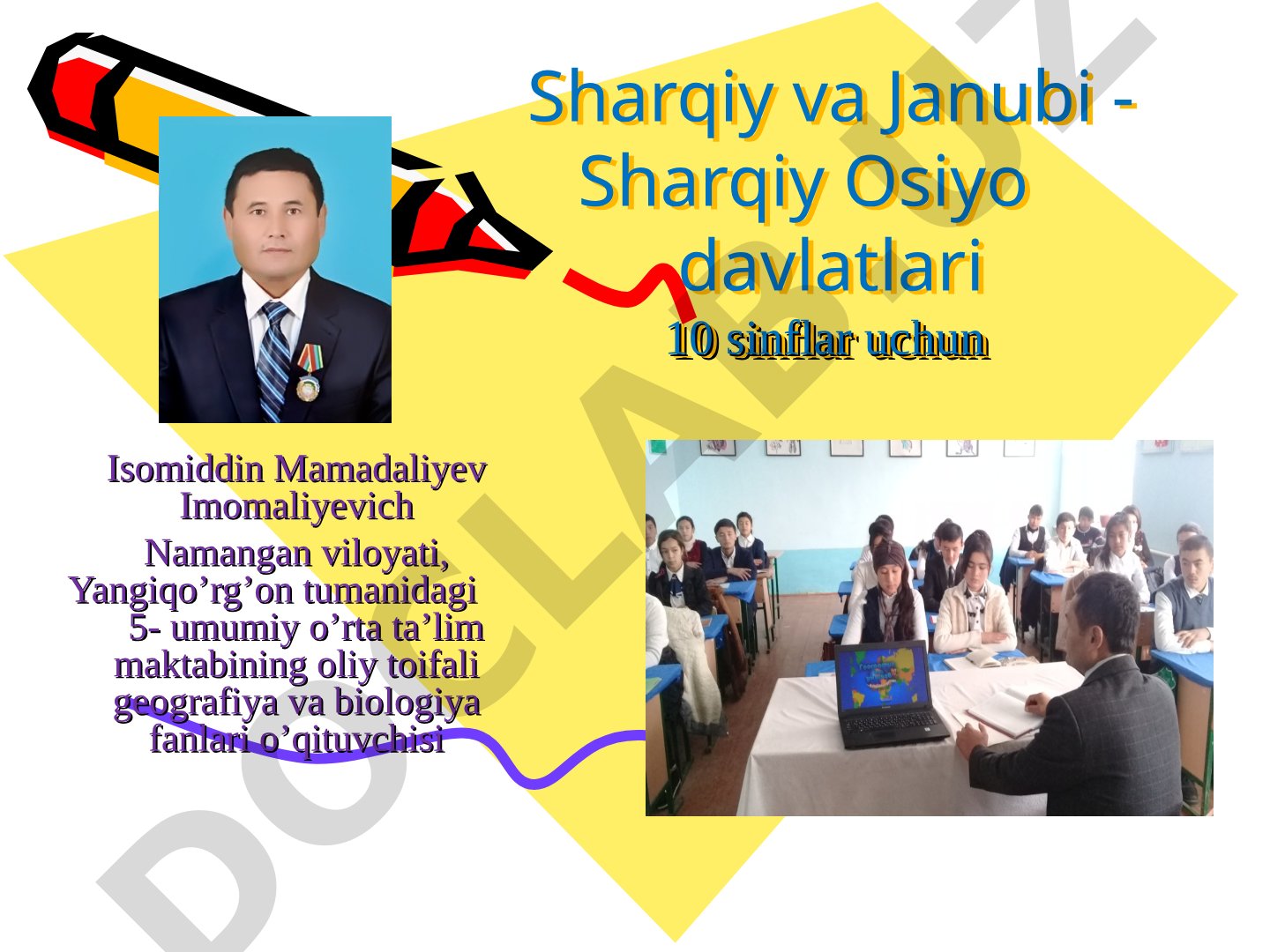 Sharqiy va Janubi - Sharqiy Osiyo davlatlari