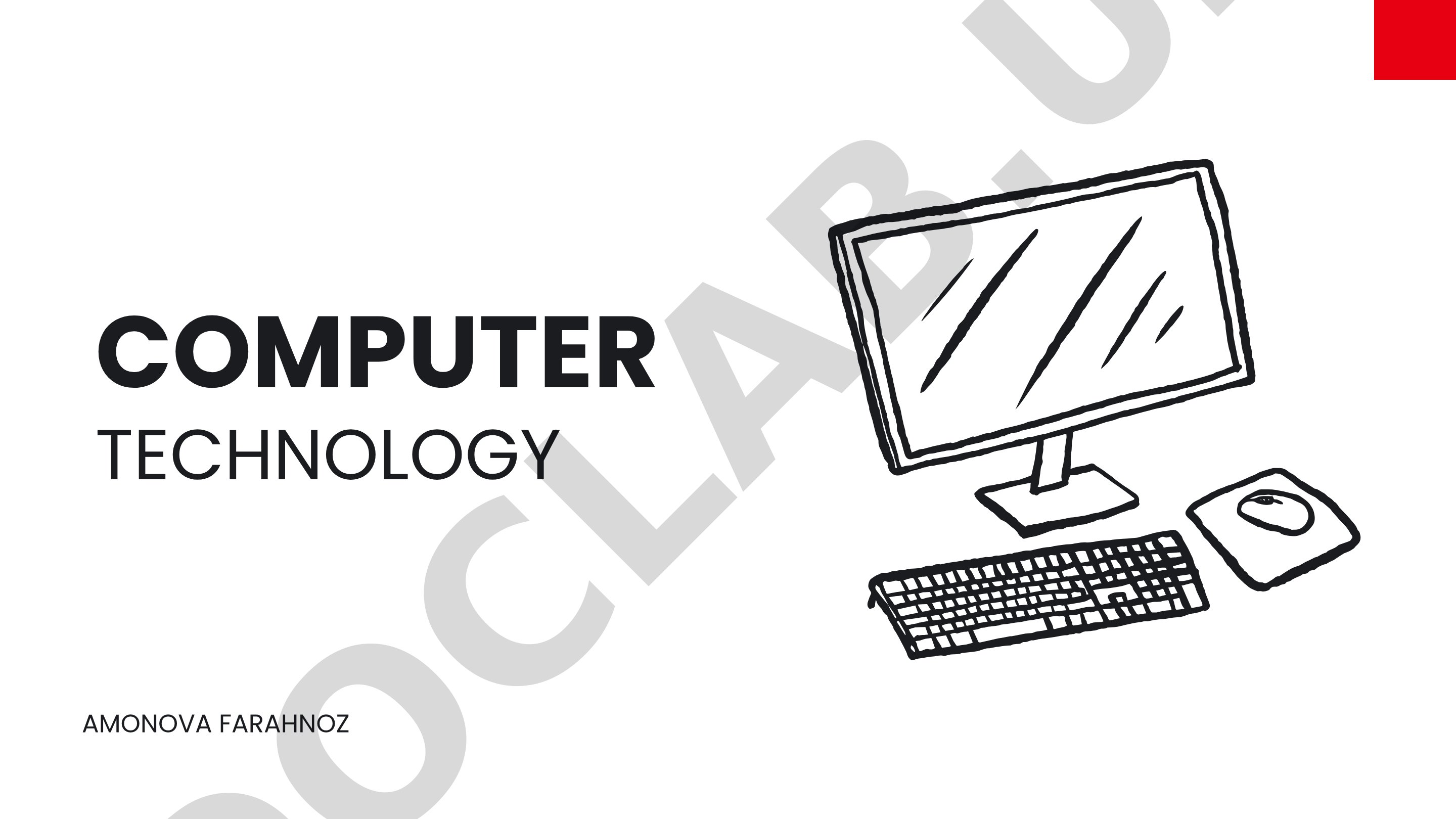 Computer technology