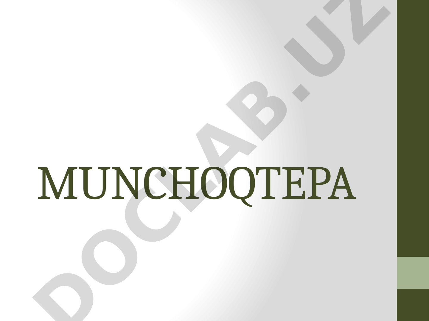 Munchoqtepa arxeologik yodgorligi