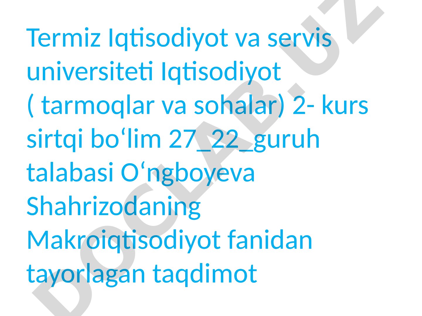 Pul kredit siyosati va ulardan samarali foydalanish amaliyot tahlili