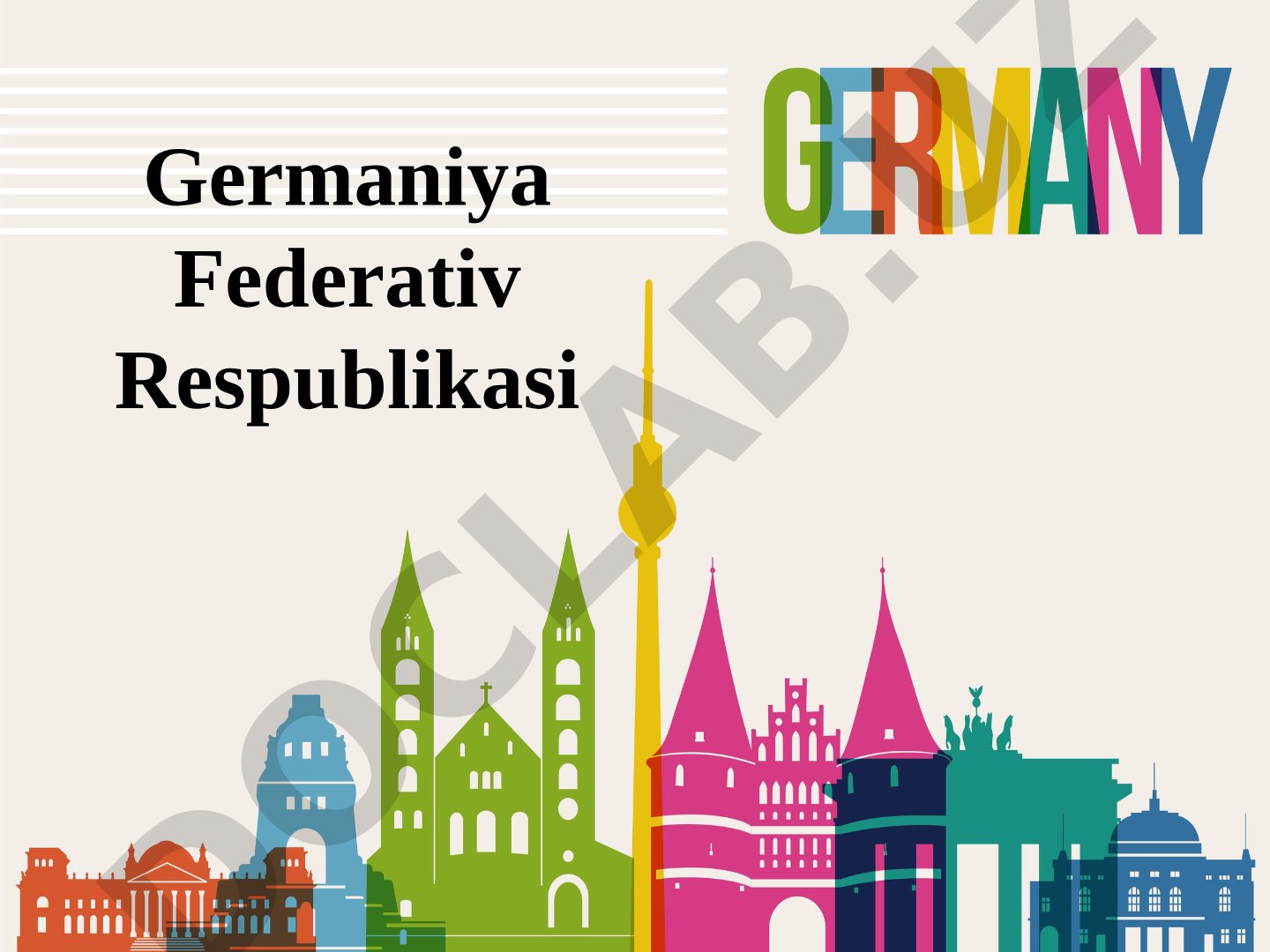 Germaniya Federativ Respublikasi iqtisodiy geografik o'rni