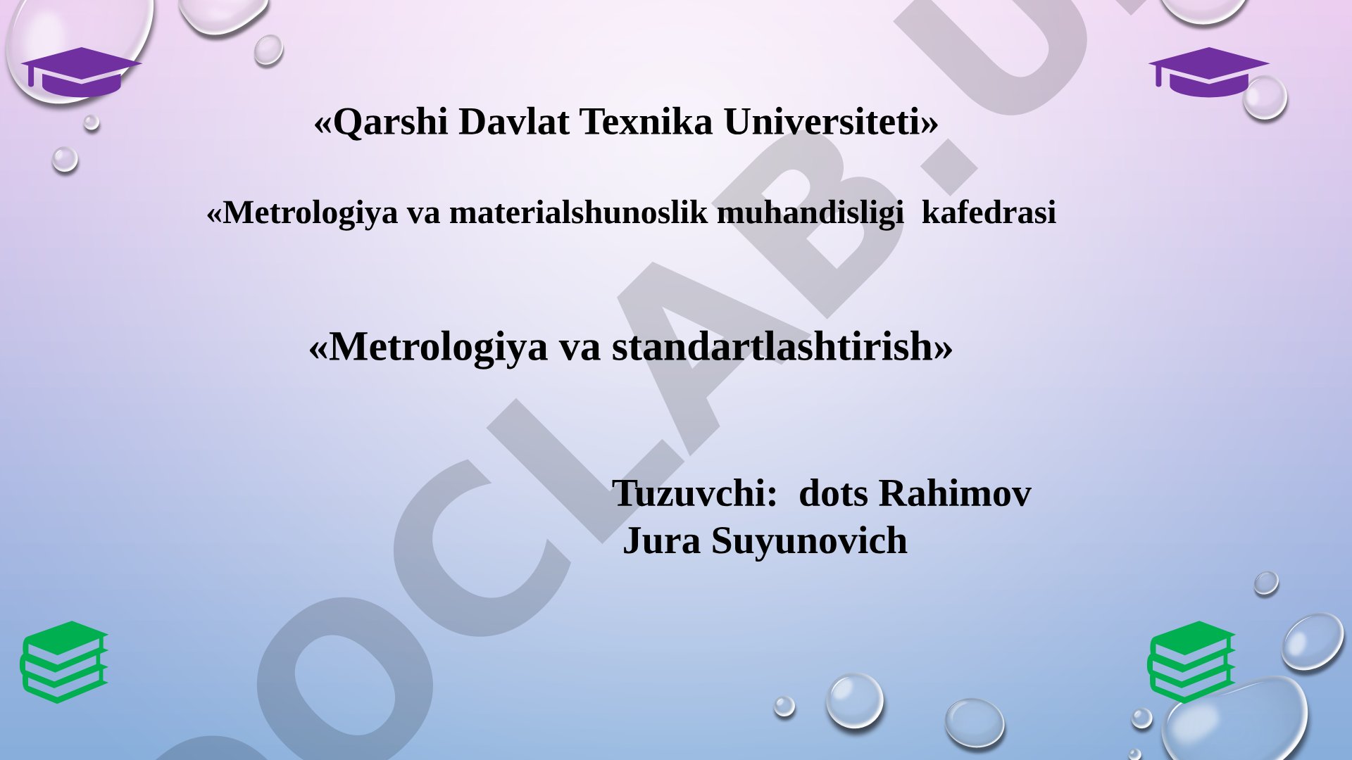 Standartlashtirish bo'yicha xalqaro va davlatlararo tashkilotlar