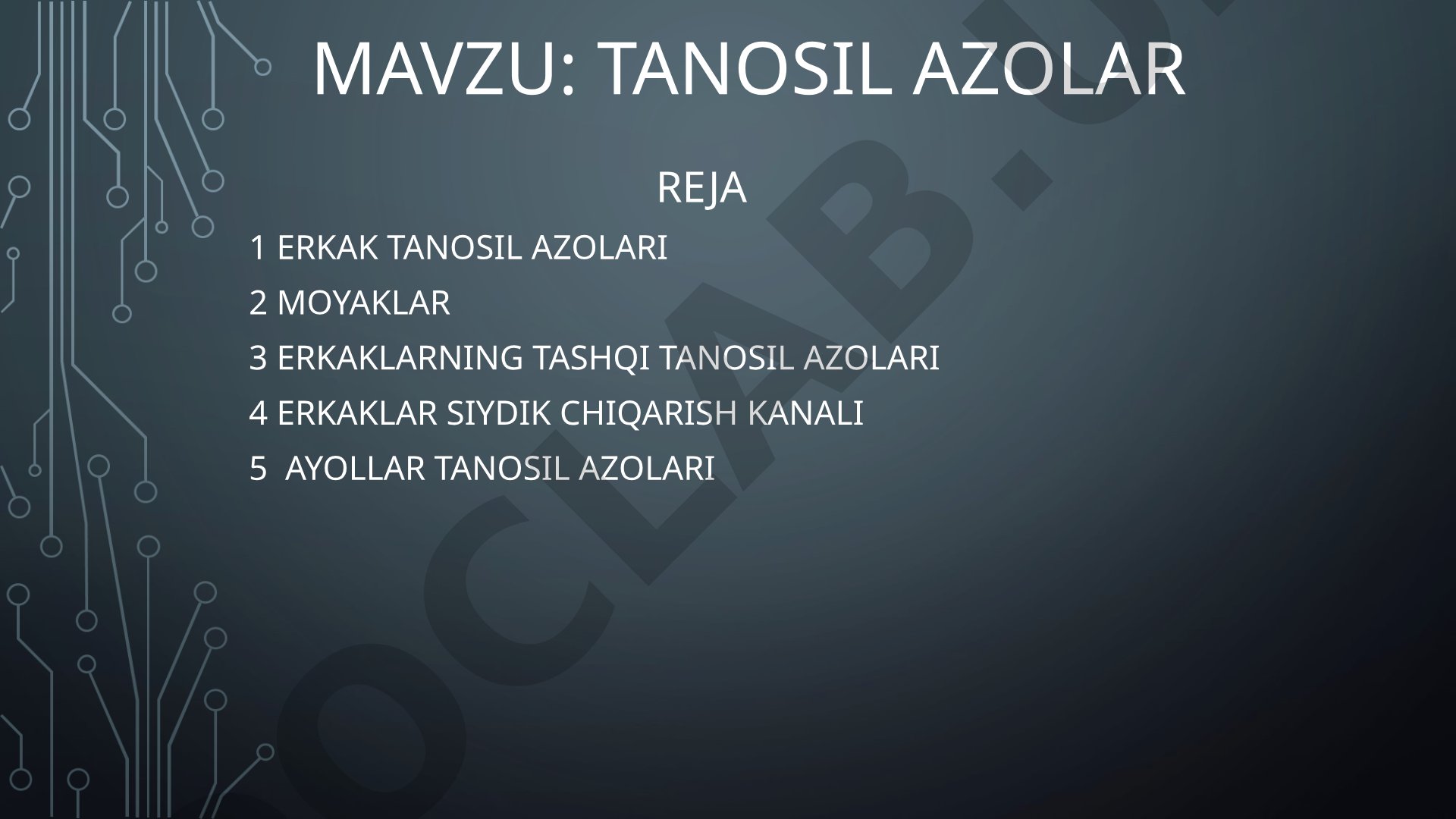 Tanosil azolar