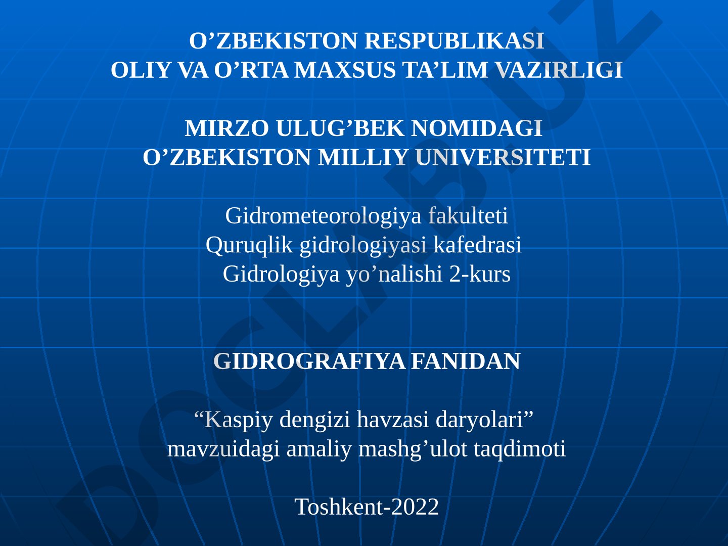 Kaspiy dengizi havzasi daryolari