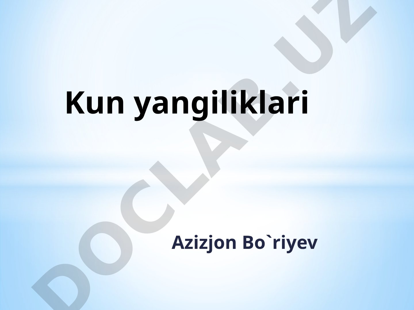 Milliy va umumbashariy qadriyatlar uyg'unligi