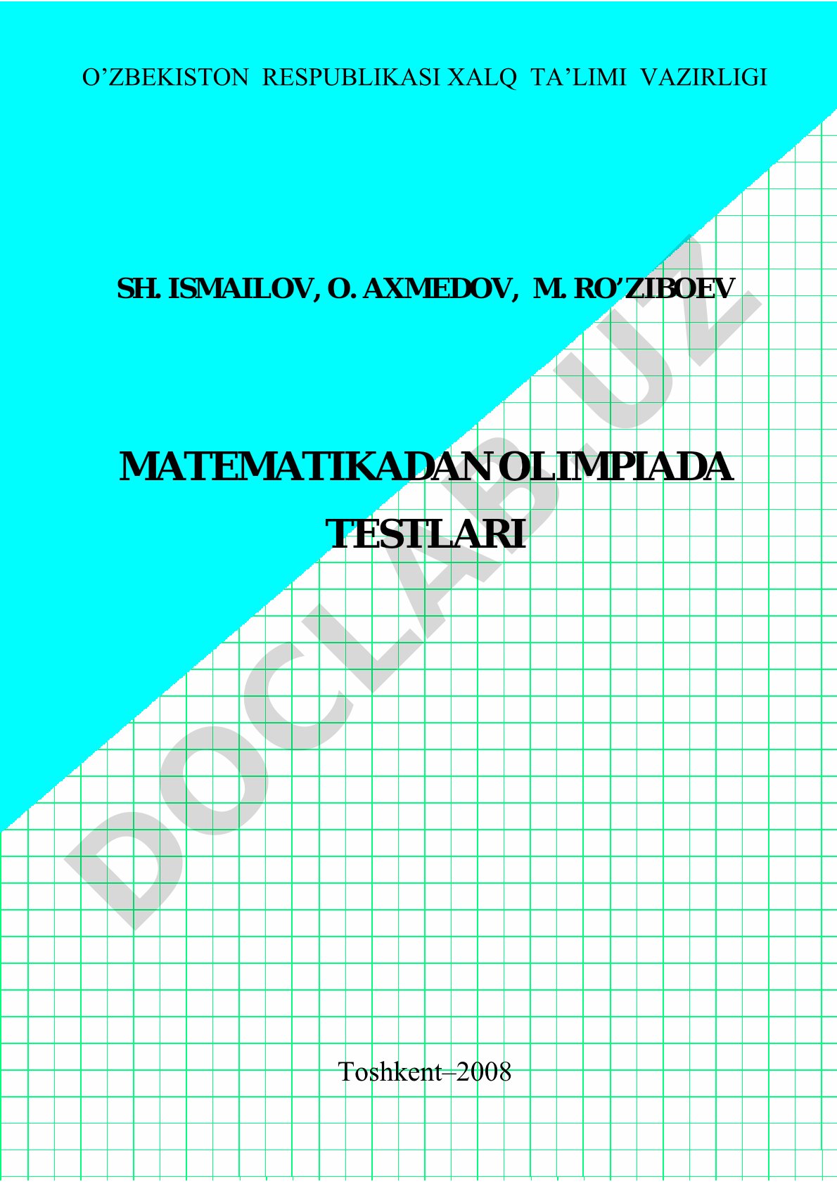 Matematikadan olimpiada testlari