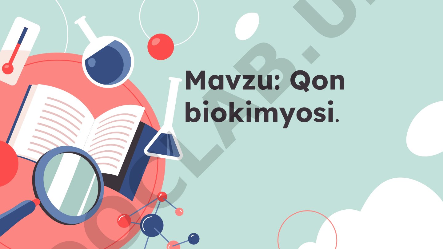 Qon biokimyosi. Qonning vazifalari