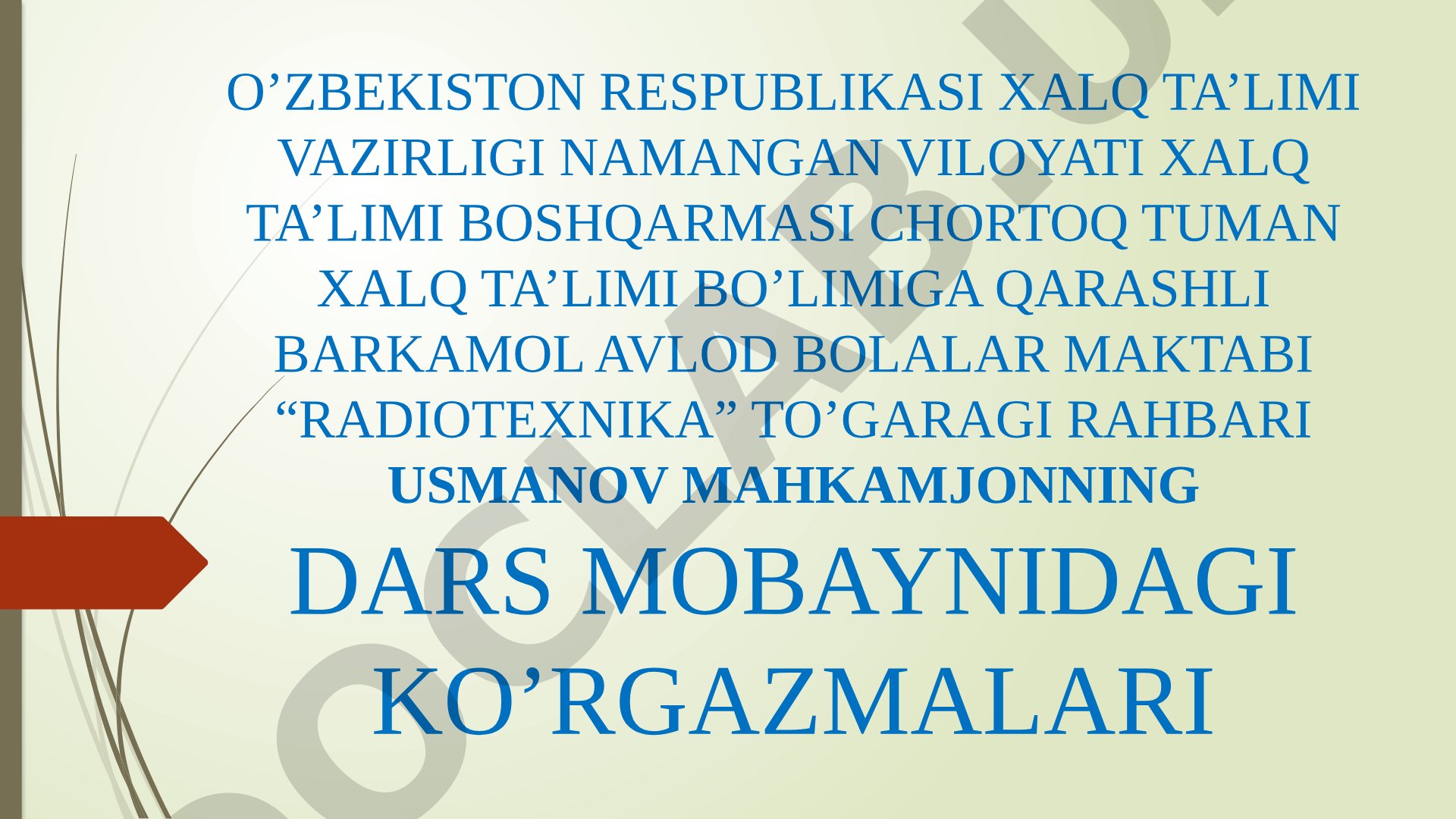 Iste'molchilarni ketma-ket va parallel ulash
