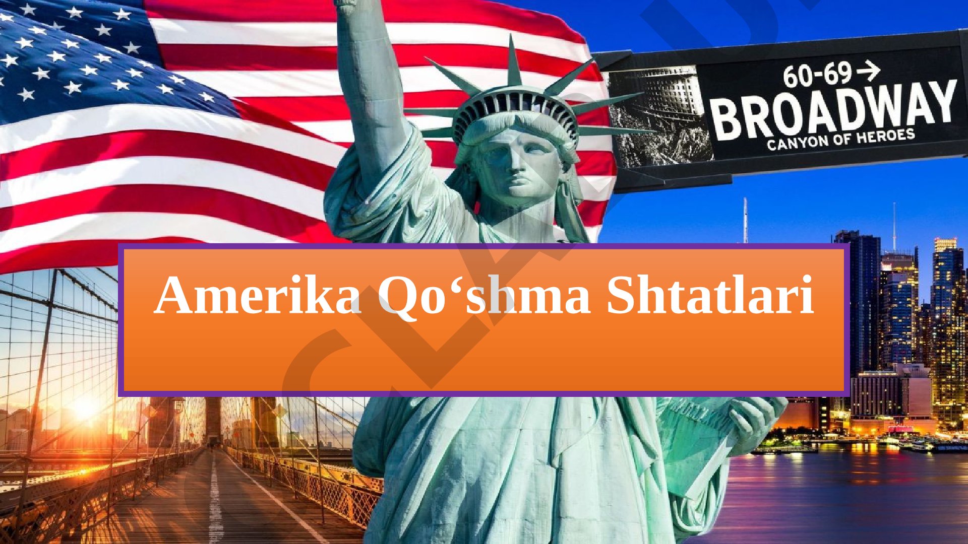 Amerika Qo'shma Shtatlari geografik va siyosiy tavsifi