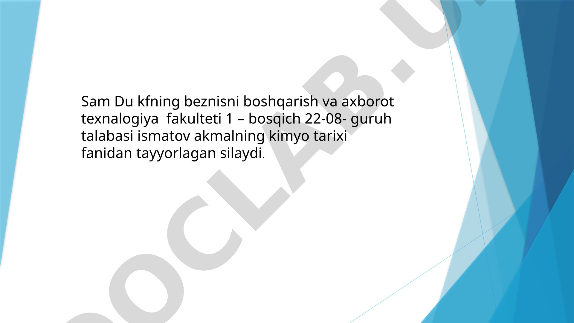 Dastlabgi atom va element tushunchasi