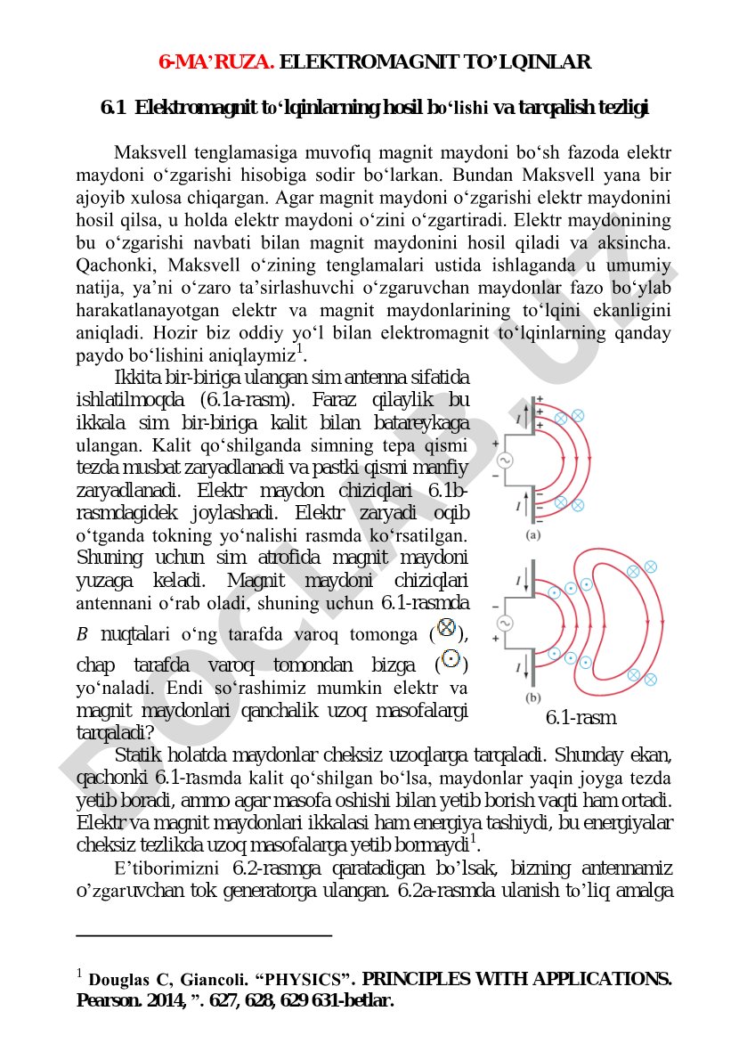Elektromagnit to'lqinlar