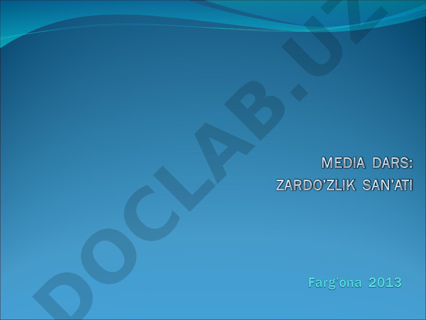 Zardo'zlik san'ati