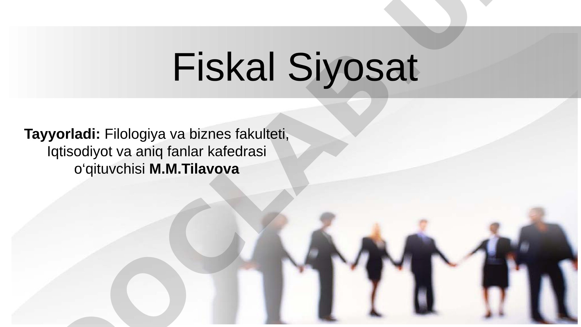 Fiskal Siyosat