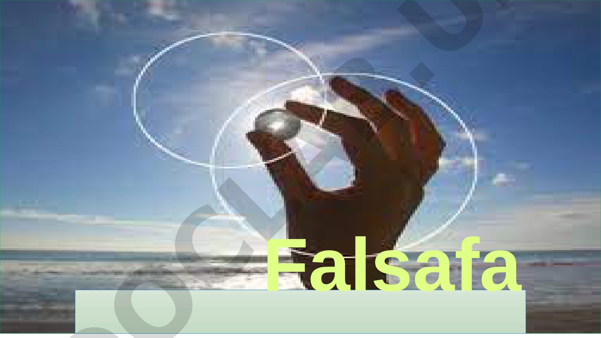 Falsafa va uning jamiyat hayotidagi roli