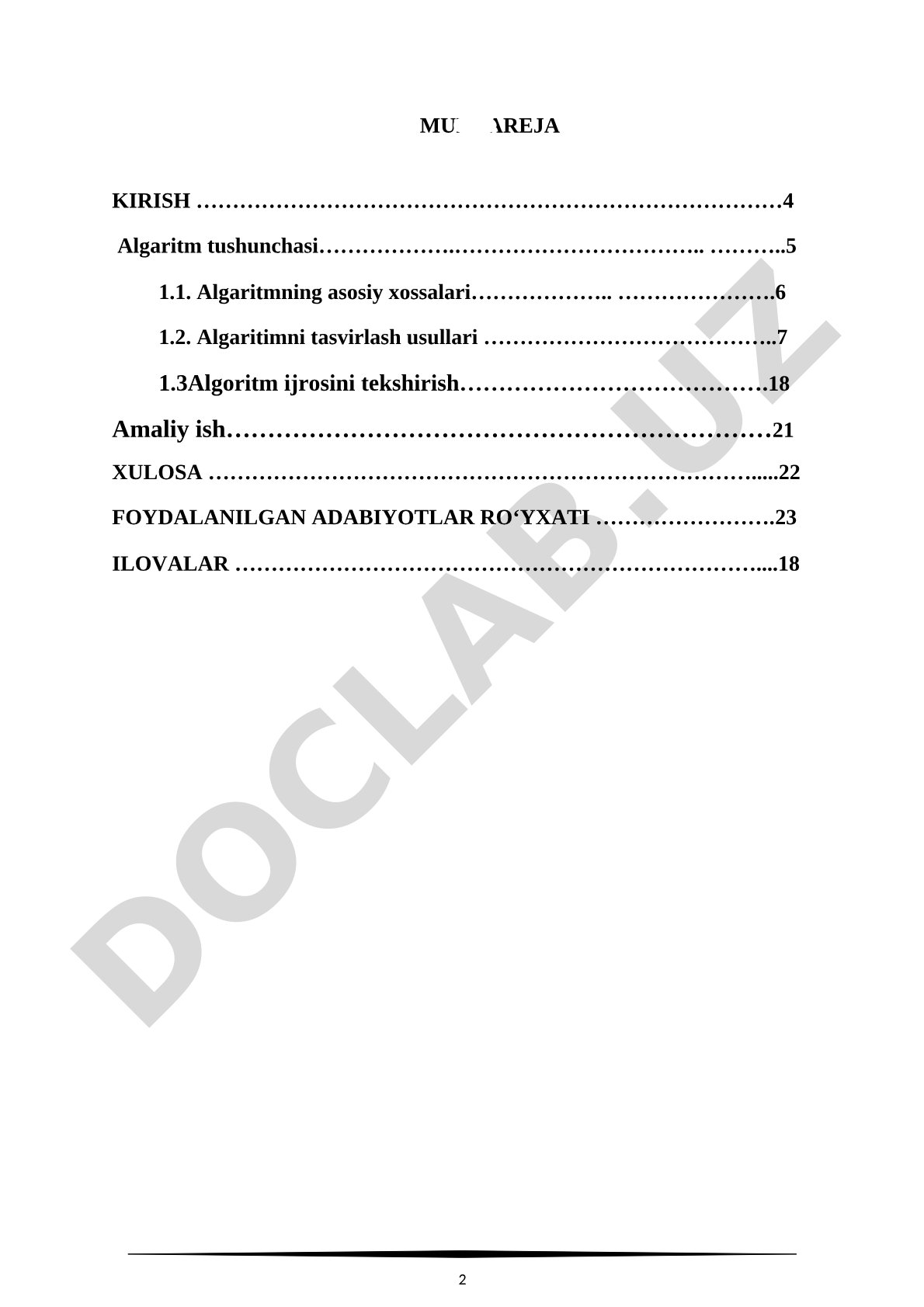 Algoritmlarni tasvirlash usullari