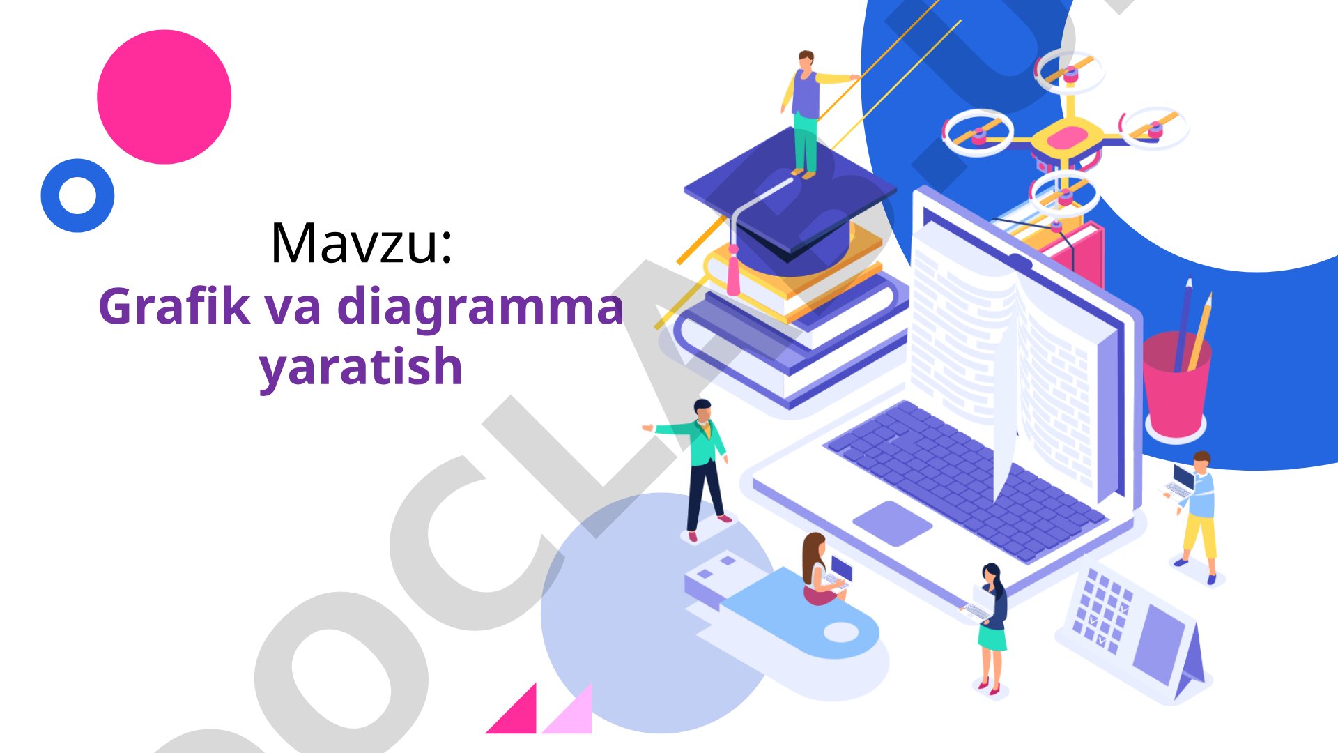 Grafik va diagramma yaratish