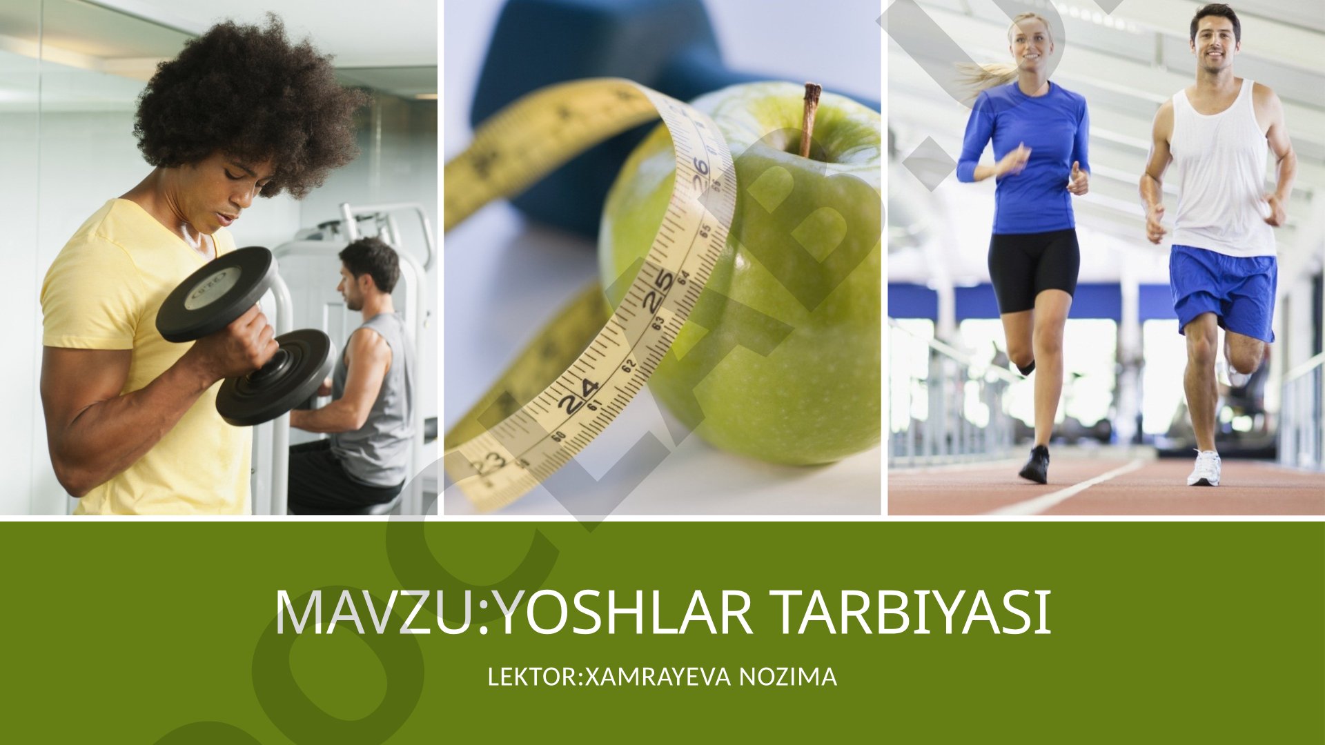 Yoshlar tarbiyasi