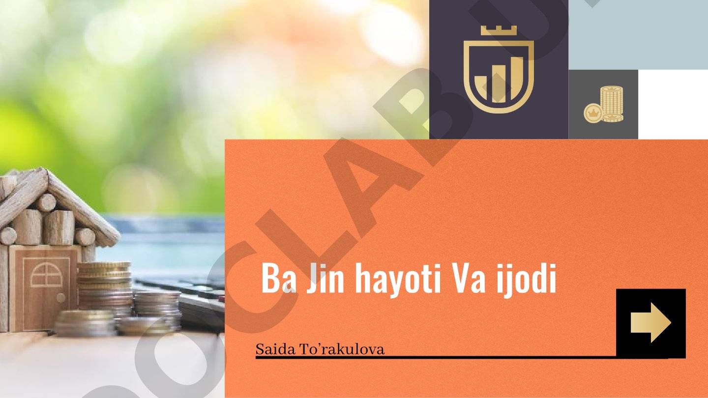 Ba Jin hayoti Va ijodi