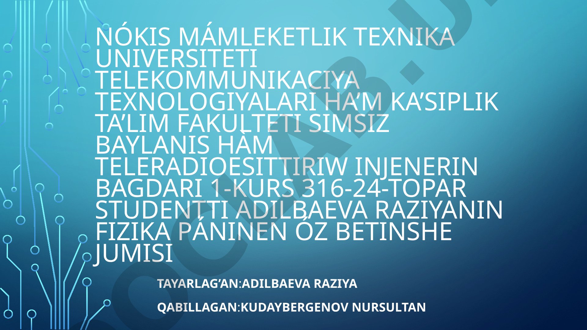 Jaqtiliq interferensiyasin baqlaw usillari