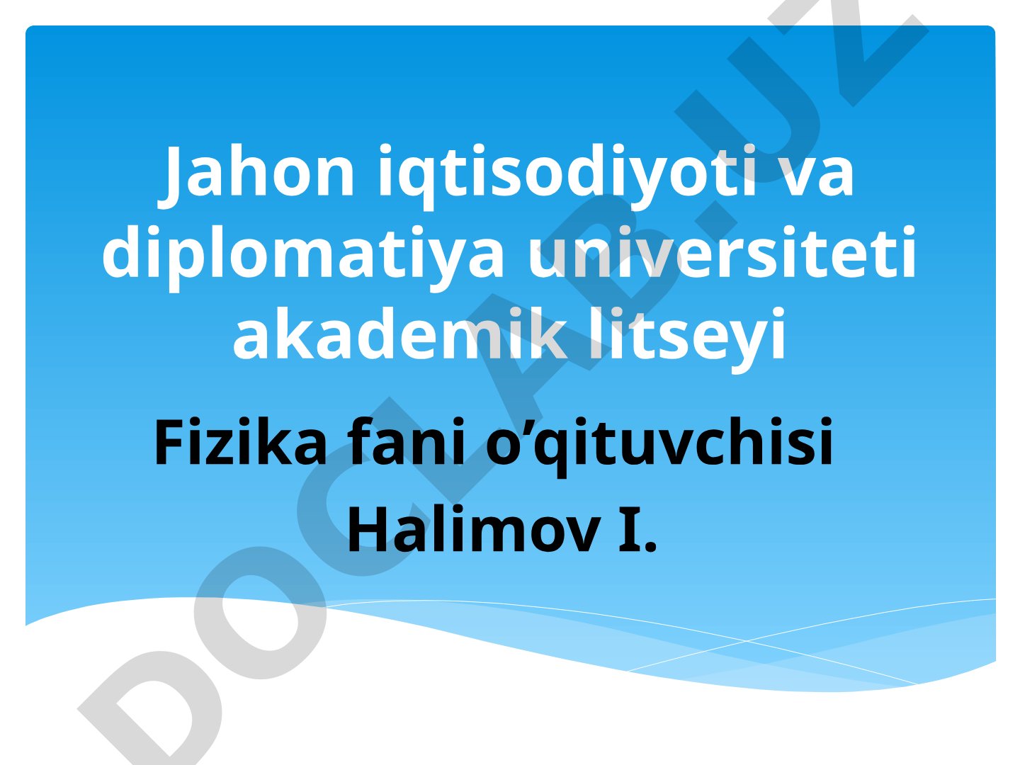 Elektromagnit induksiya hodisasiga doir masalalar yechish