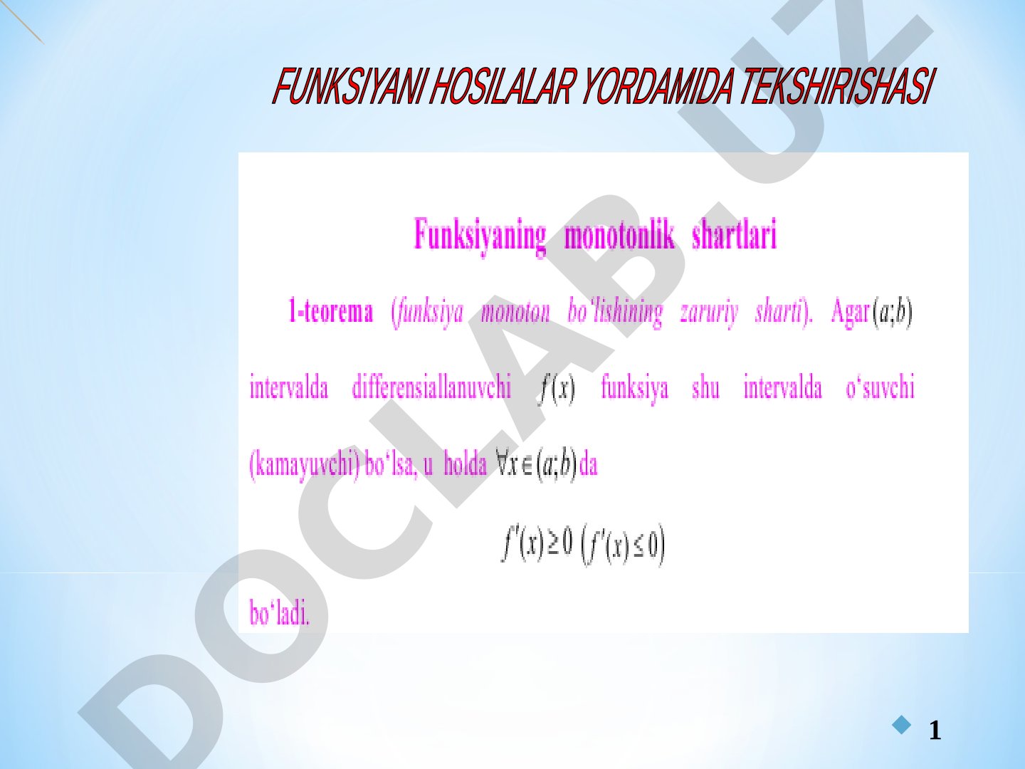 Raqamlar va ularning tartibi