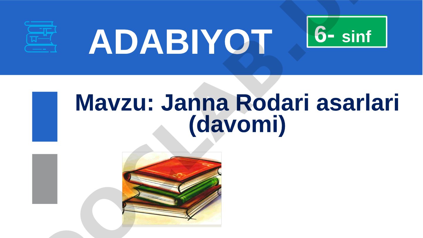Janna Rodari asarlari (davomi) 6-sinf ADABIYOT Mustahkamlash