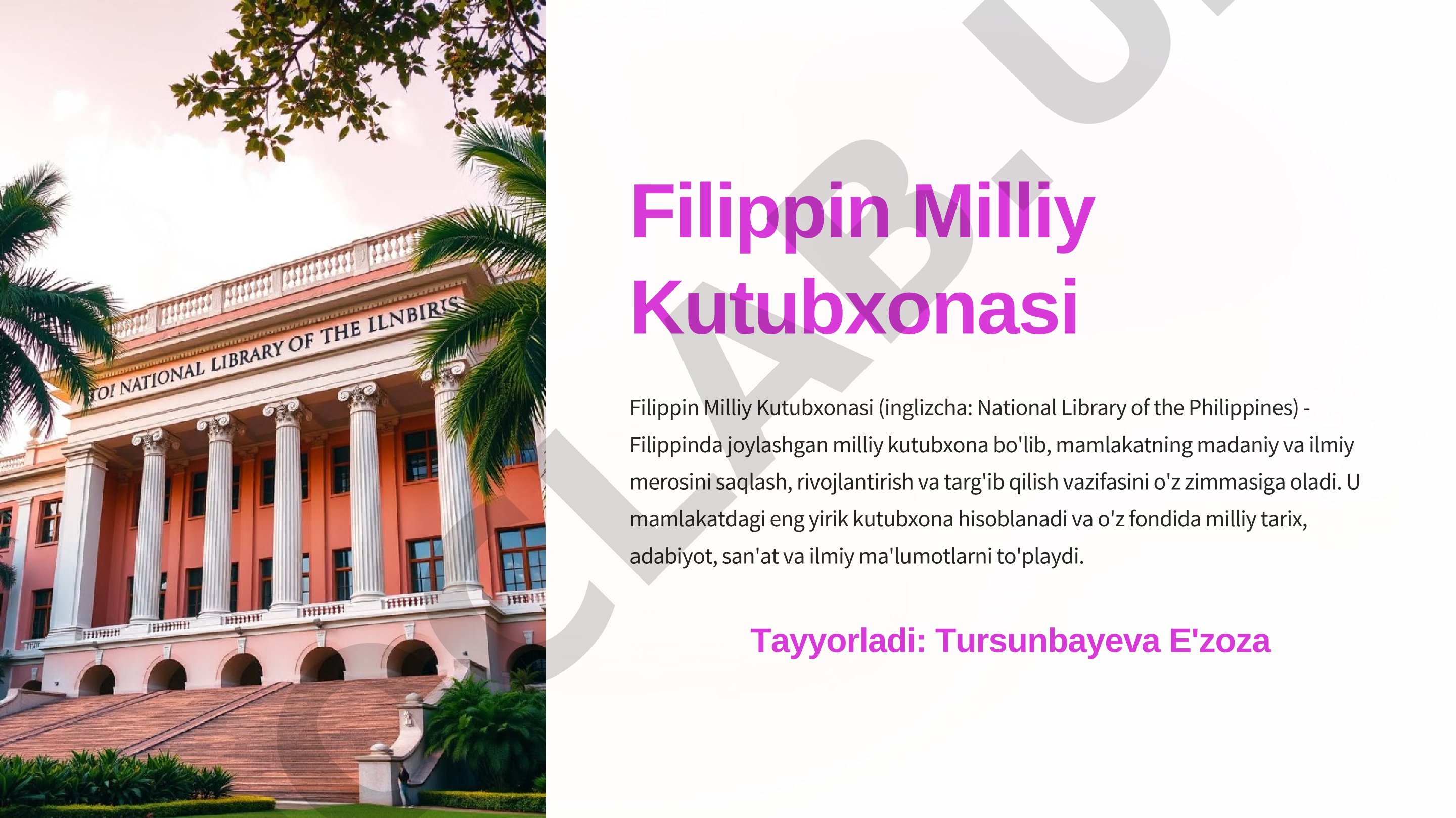 Filippin Milliy Kutubxonasi