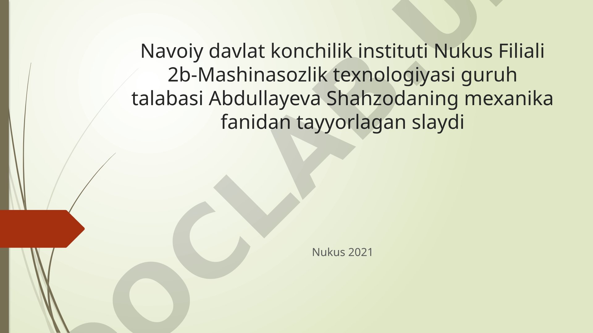 Cho'zilishda-siqilishda statik aniq masalalar