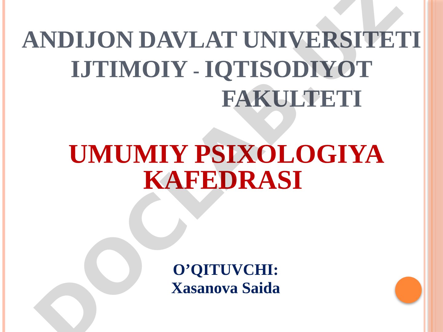 Diqqat haqida tushuncha, turlari, xususiyatlari va psixologik asoslari