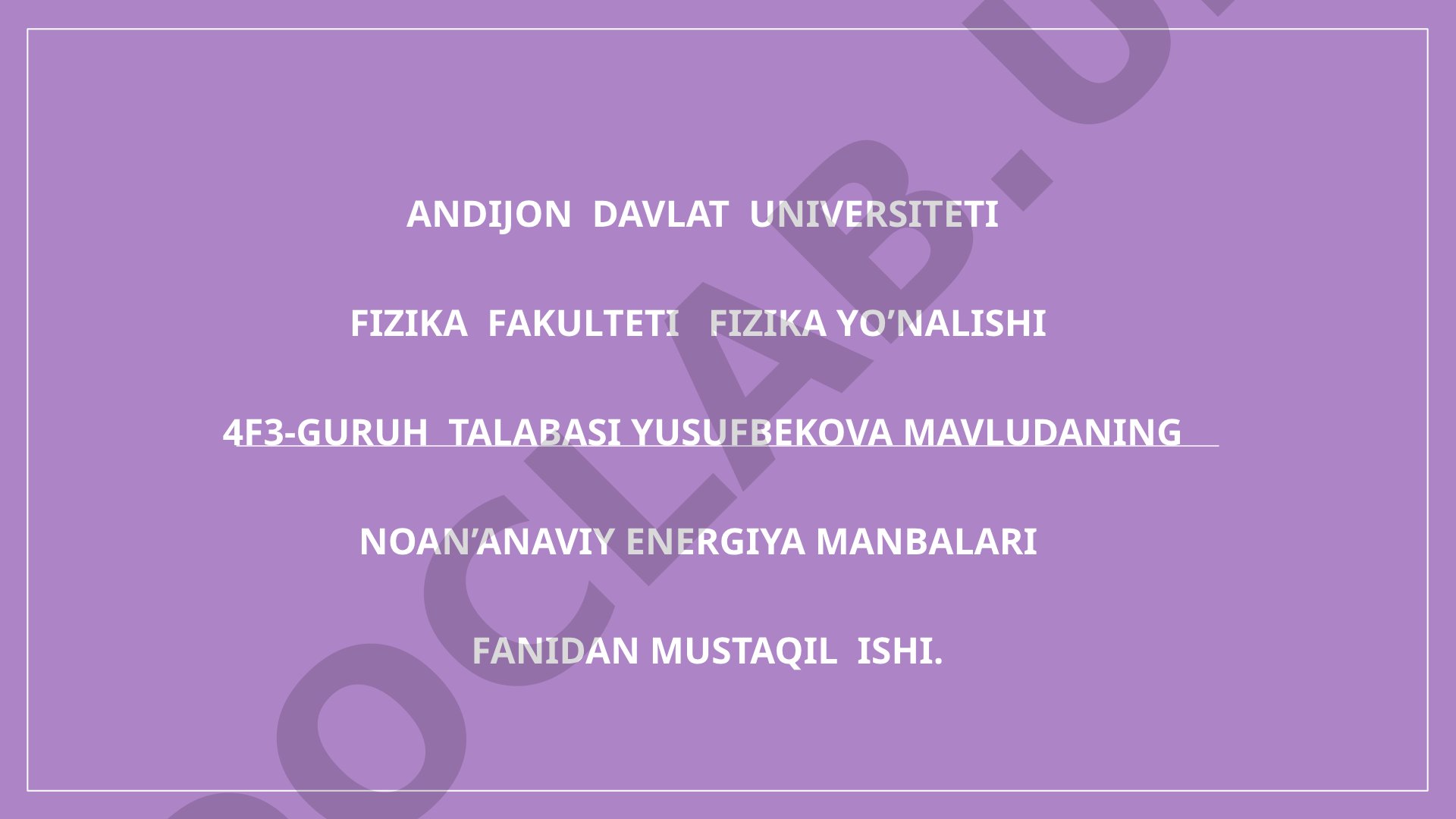 Quyosh elementlari va uning avlodlari
