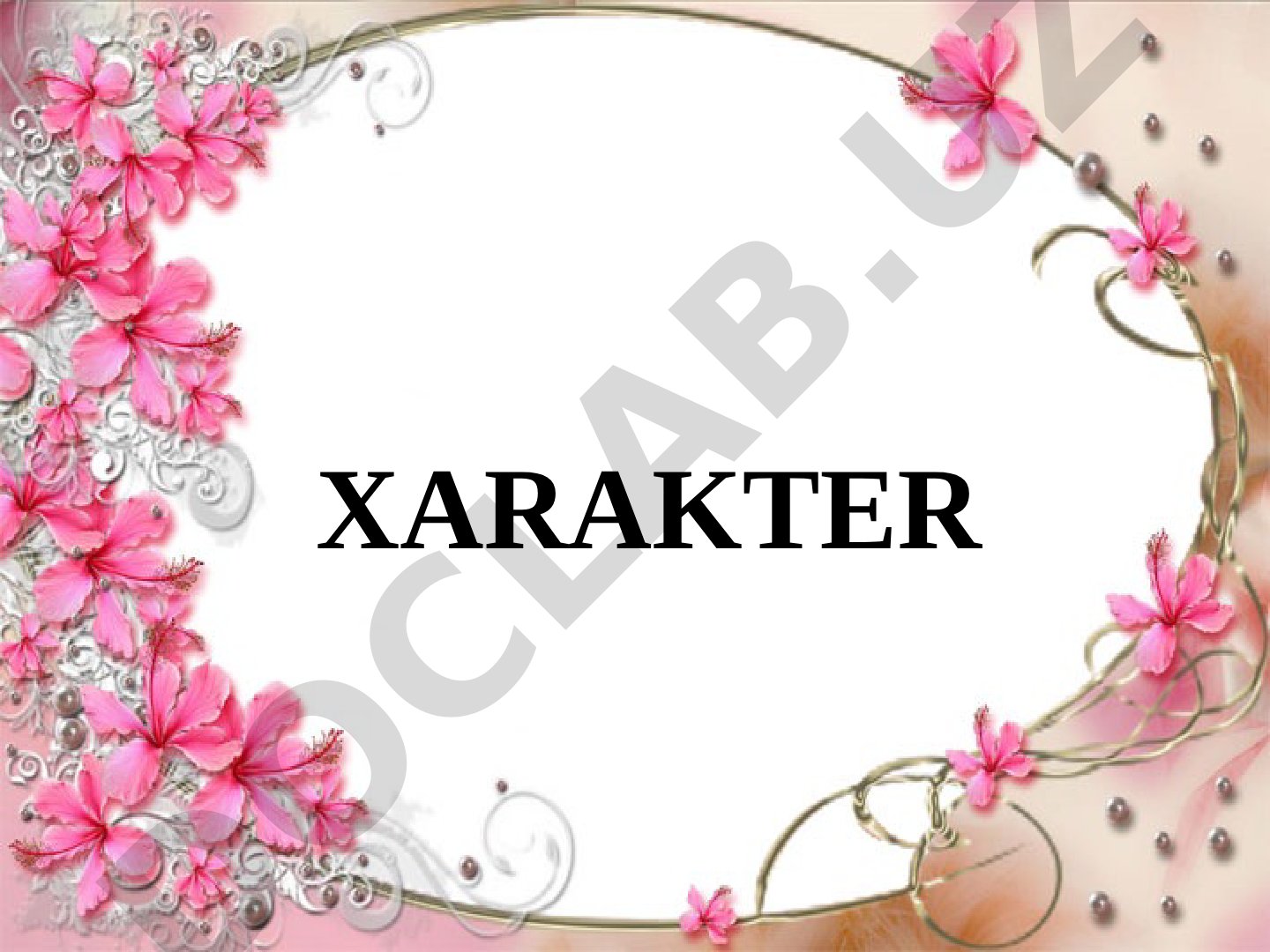 Xarakter haqida tushuncha. Xarakterning shakllanishi va xarakter aksentuatsiyasi