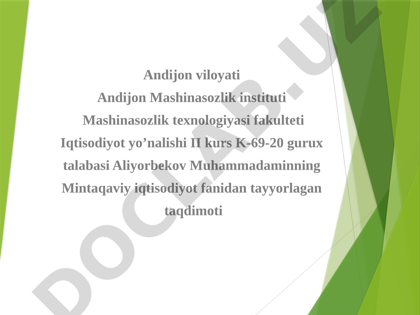Xo'jaobod tumani qishloq xo'jaligi