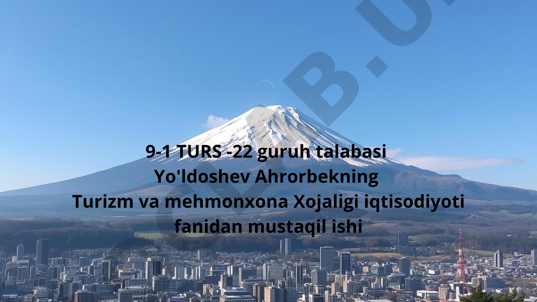 Yaponiya: Tabiiy, Iqtisodiy, Madaniy va Siyosiy jihatdan tahlil