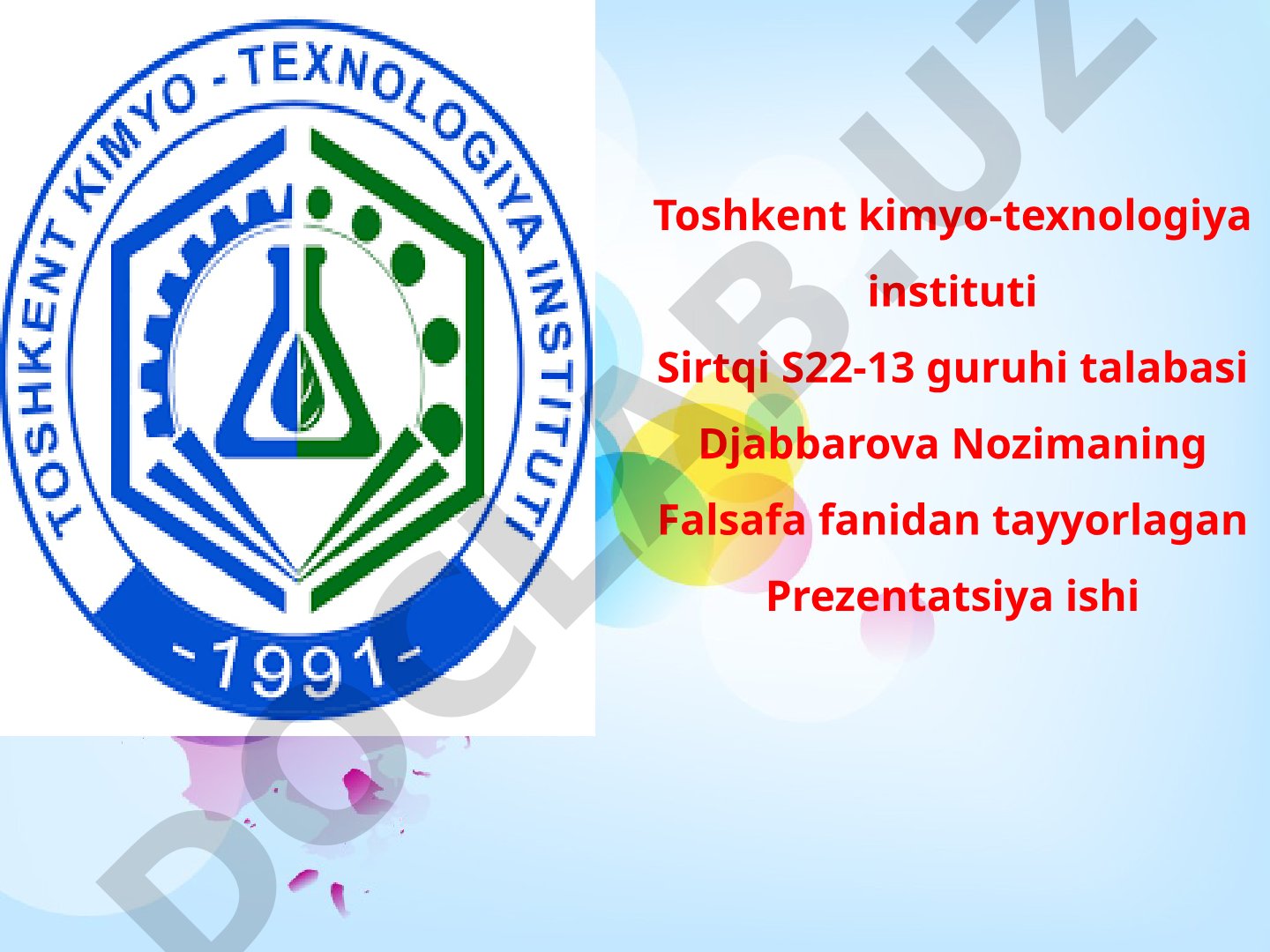 Falsafaning rivojlanish bosqichlari (Uyg'onish davri falsafasi)