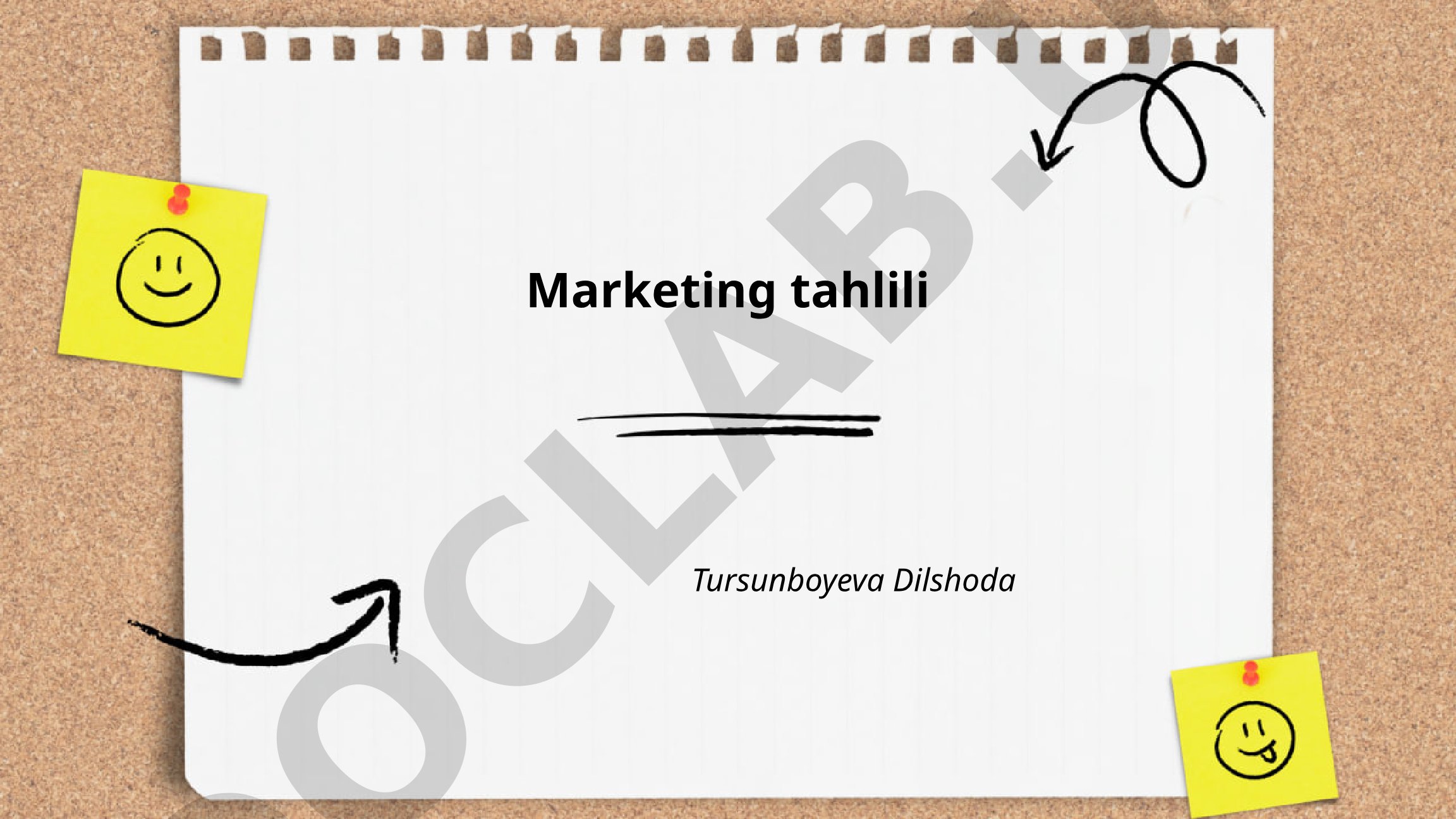 Marketing tahlili