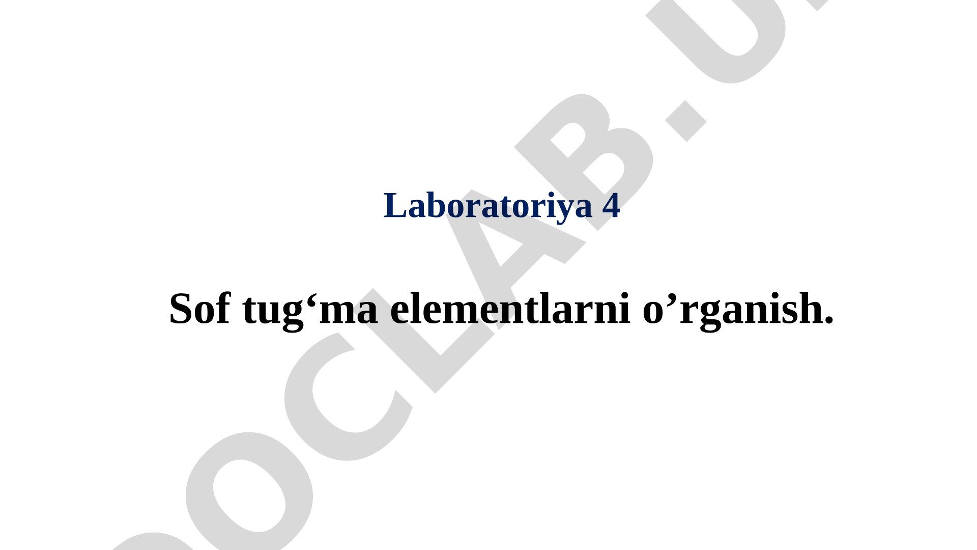 Sof tug'ma temir – FE