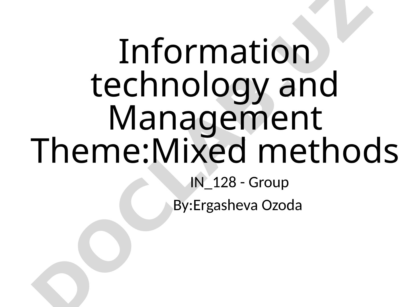 Mixed methods research integrates qualitative and quantitative approaches